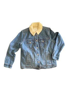Old Navy Sherpa-Lined Denim Jacket
